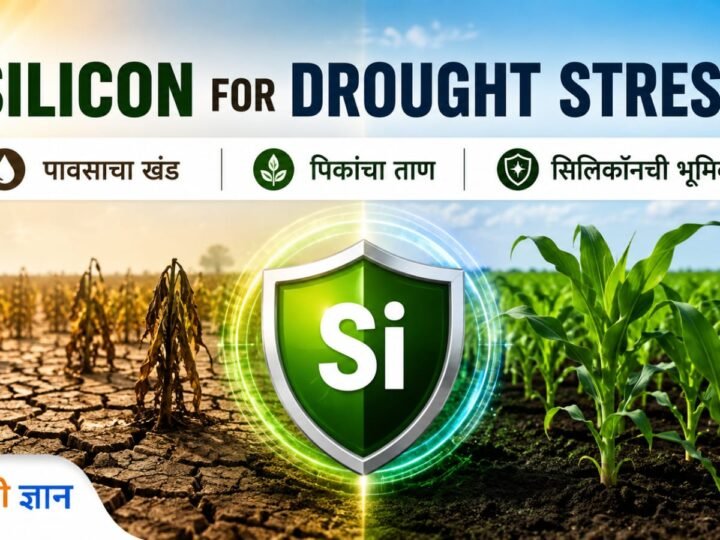 Silicon for Drought Stress: पावसाचा खंड, पिकांचा ताण आणि सिलिकॉनची भूमिका